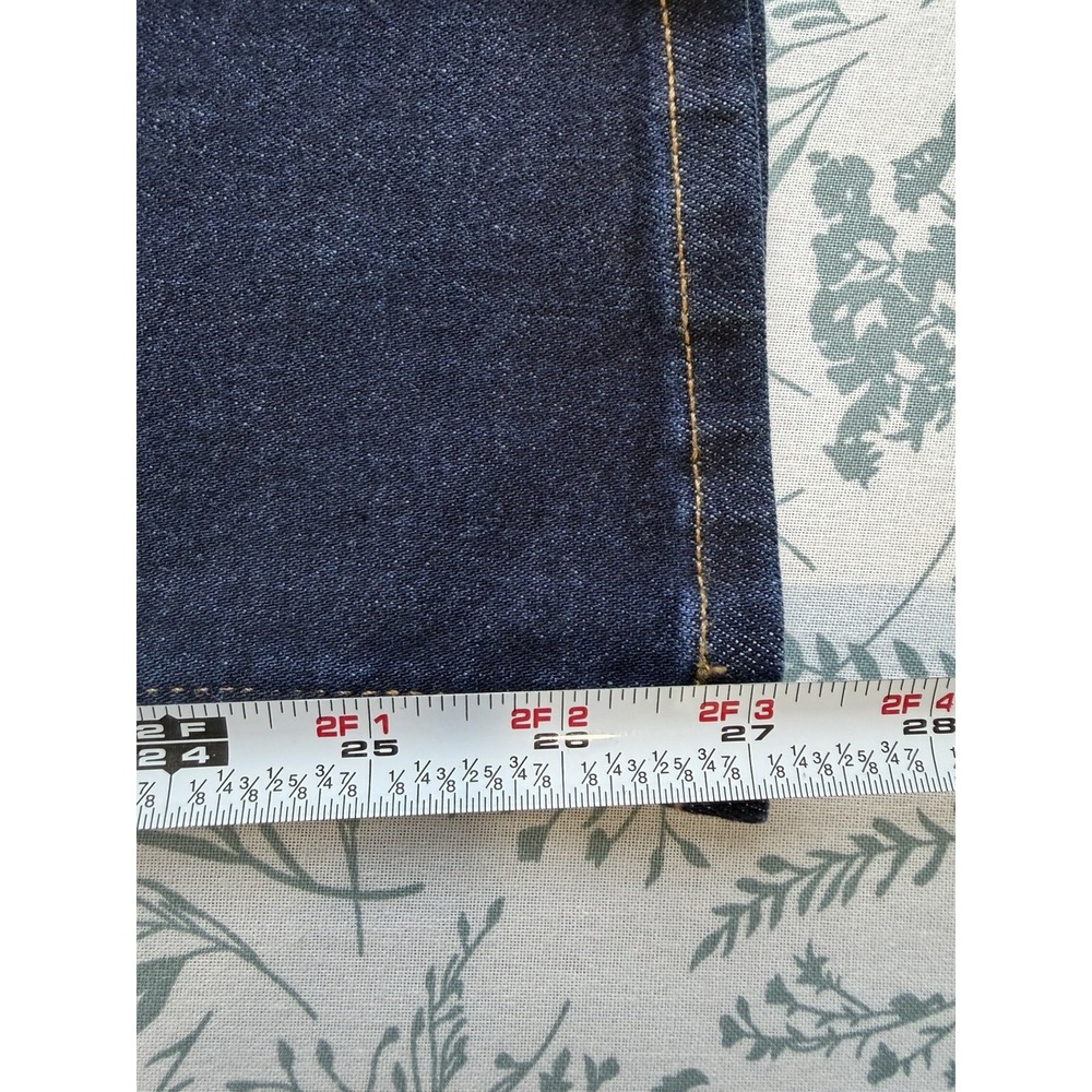 Quince Women's Size 26 Dark Wash Skinny Jeans Organic Cotton Stretch Denim - Picture 12 of 12